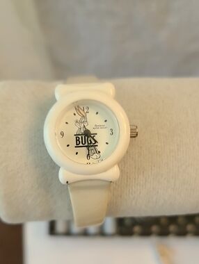 Armitron White Bugs Bunny Graphic Women's Watch